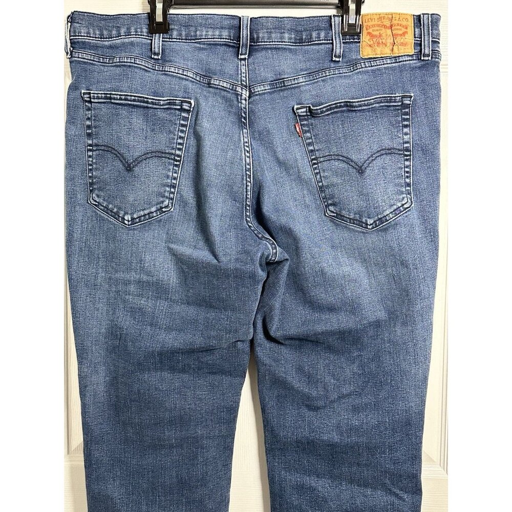 Levi's 515 Women's Bootcut Denim Jeans 40/32 Medium Wash Mid Rise Stretchy Blue - Picture 5 of 13